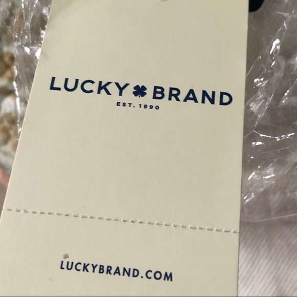 Lucky Brand Mid Rise Mini Skirt White Jean Sz 28 - Picture 9 of 10